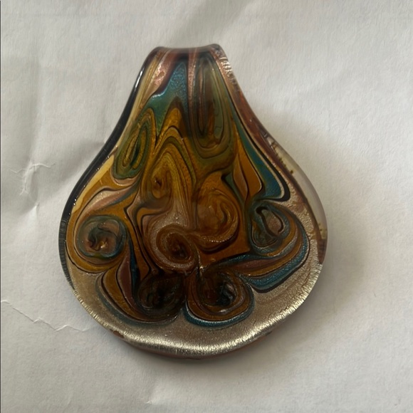 Accessories - Handcrafted Swirl Glass Pendant